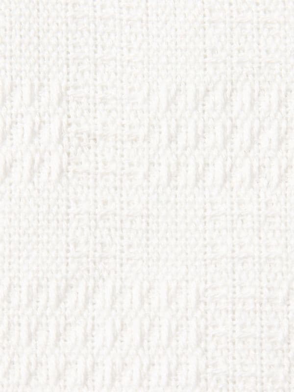 Плед с бахромой «Этель» White crystal, 130×180 см, жаккард — фото 5