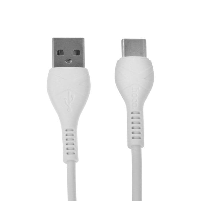 Кабель Hoco X37, Type-C - USB, 3 А, 1 м, PVC оплетка, белый — фото 4
