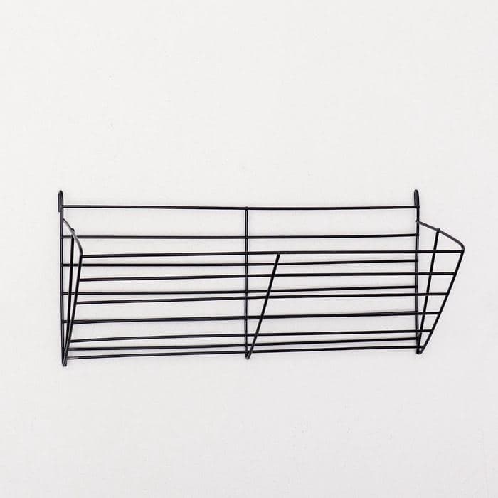 Кормушка для сена, 28×12×10.3 см, металл, чёрная — фото 3