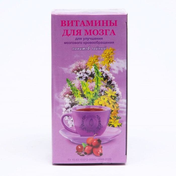 Травяной сбор «Витамины для мозга. Лань», фильтр-пакет, 20 шт. — фото 2