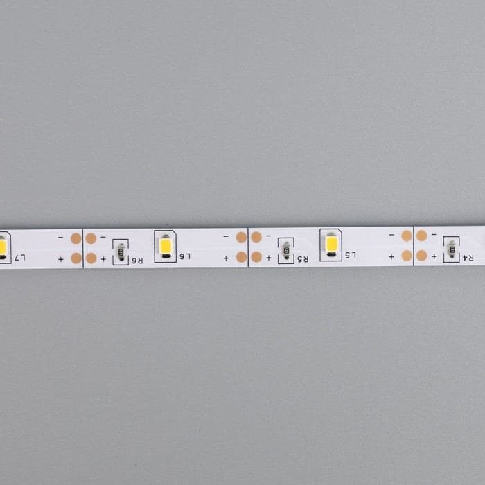Светодиодная лента Luazon Lighting 1 м, IP20, SMD2835, 30 LED/м, 3хААА, 3000К — фото 4
