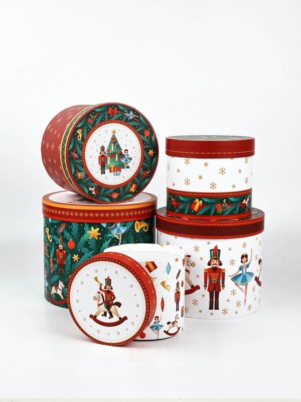 Коробка подарочная, набор 5 в 1 «Новогодний», 13×14– 19.5×22 см — фото 2