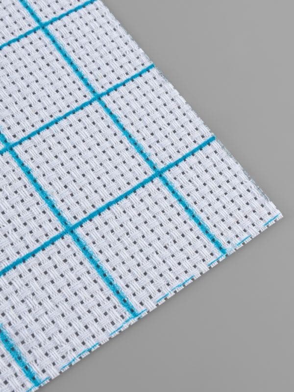 Канва для вышивания, в клетку, №11, 30×20 см, белая — фото 4