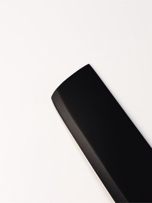 Нож кухонный Magistro Black Velvet, топорик, лезвие 19.7 см, ручка софт-тач, нержавеющая сталь, черный — фото 4