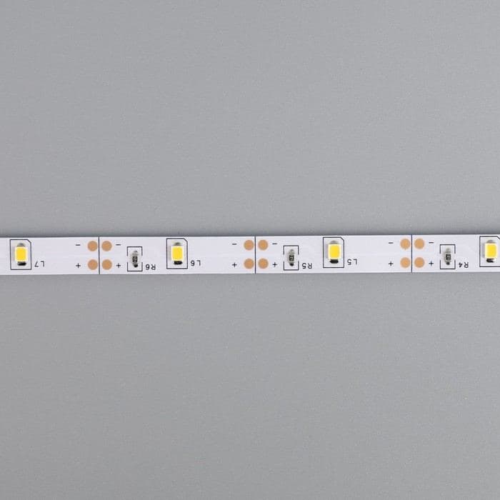 Светодиодная лента Luazon Lighting 3 м, IP20, SMD2835, 30 LED/м, 3хАА, 3000К, свечение тёплое белое — фото 4