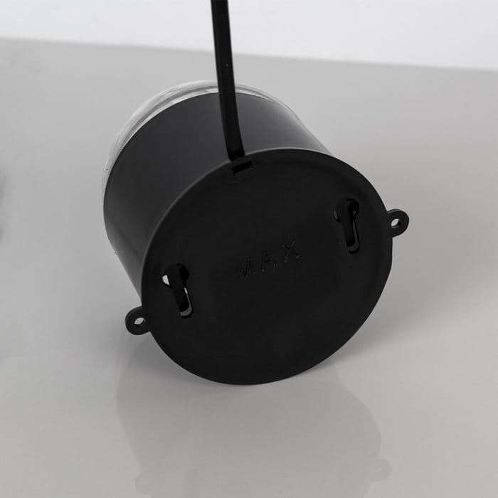 Световой прибор «Хрустальный шар» 7.5 см, свечение RGB, 220 В, чёрный — фото 5
