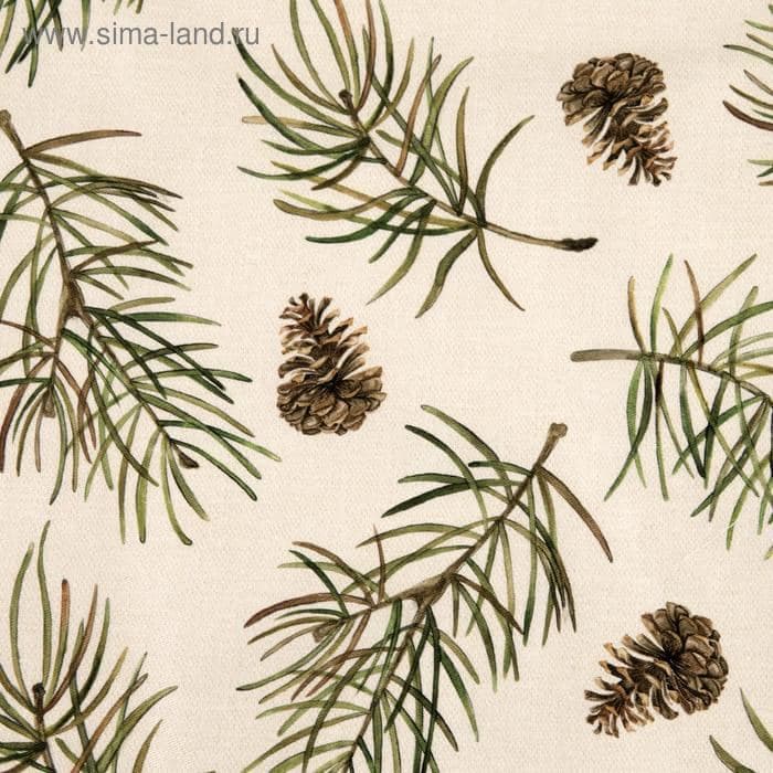 Полотенце кухонное новогоднее «Этель» Christmas tree 40×73 см, 100% хлопок, саржа 190 г/м² — фото 4