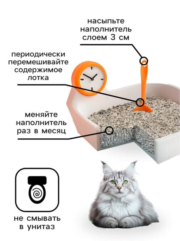 Наполнитель минеральный впитывающий «Пижон» универсальный, 10 л — фото 3