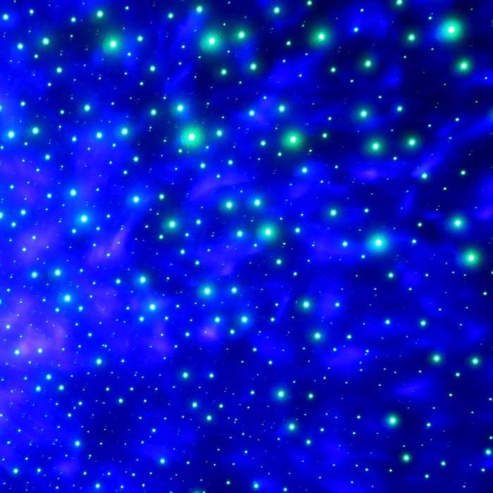 Световой прибор «Звёздное небо» 19 см, динамик, свечение RGB, пульт ДУ, 5 В, белый — фото 4