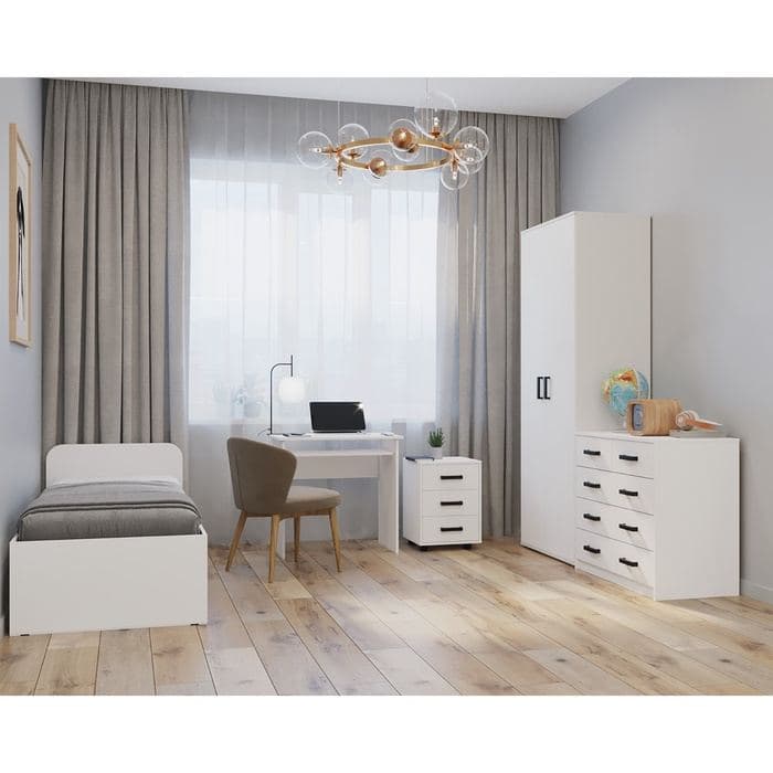Комод для хранения «Клик Мебель. Монмар», 5 ящиков, 900×480×800 мм — фото 3