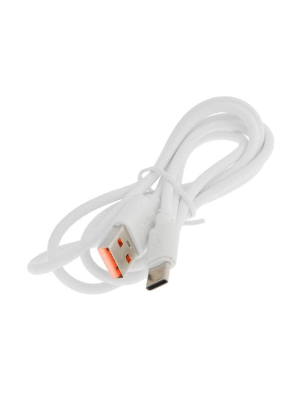 Кабель Luazon, Type-C - USB, 2 А, 1 м, белый — фото 3