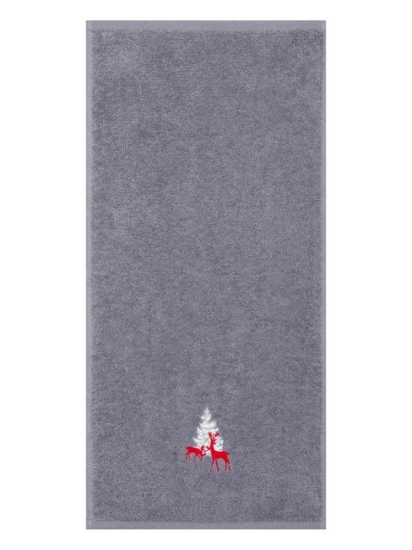 Полотенца махровые «Этель. Олени», 30×50 см - 2 шт., 100% хлопок — фото 3