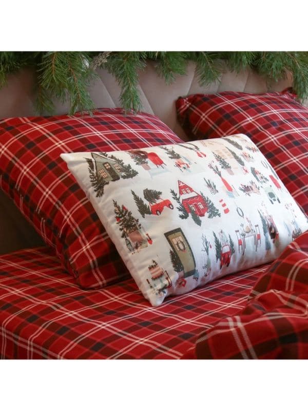 Подушка декоративная новогодняя «Этель. Christmas moments», 60×40 см — фото 3