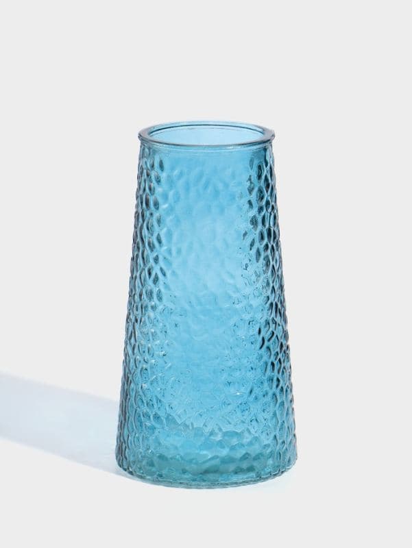 Ваза для цветов «Аксель», 20×10.5 см, стекло, голубая — фото 3