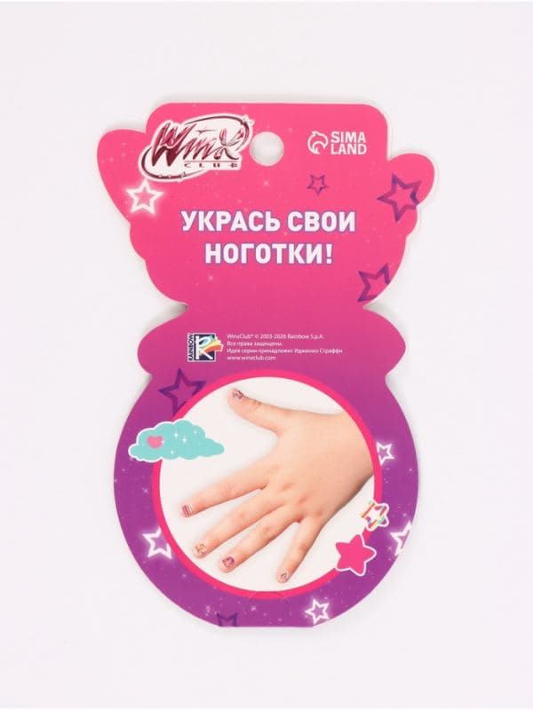 Наклейки для ногтей детские, «Винкс» — фото 4