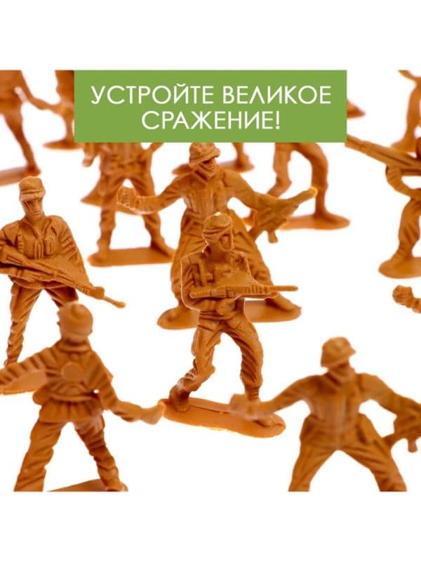 Набор солдатиков «Гвардия», 3 вида, 120 шт. — фото 4