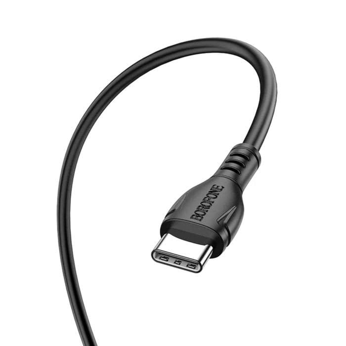 Кабель Borofone BX51, Type-C - Type-C, PD 60 Вт, 3 А, 1 м, PVC оплётка — фото 4