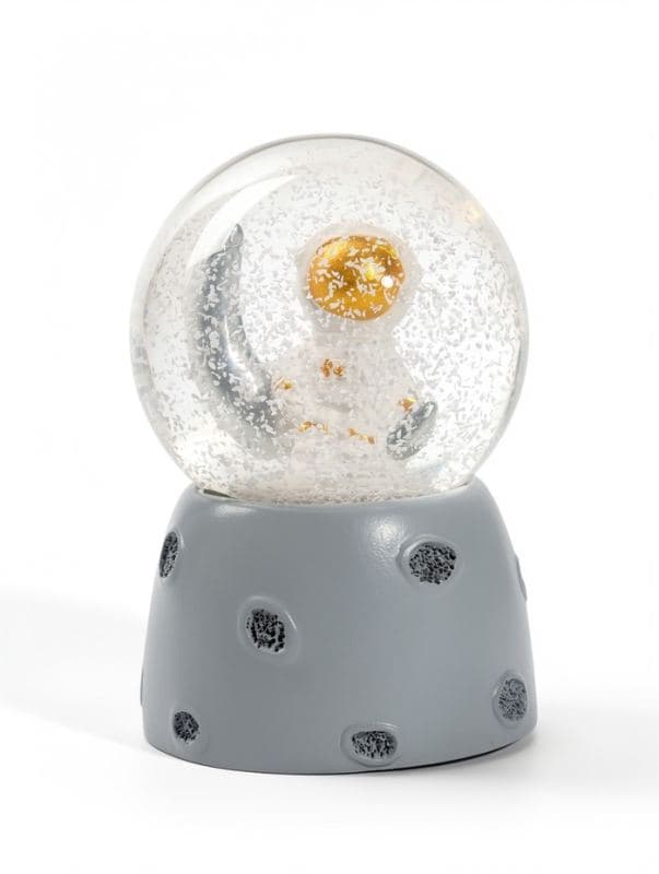 Снежный шар с подсветкой «Космонавт», d=4.5 см, 3хLR41, 4.5×4.5×6.5 см, МИКС — фото 4