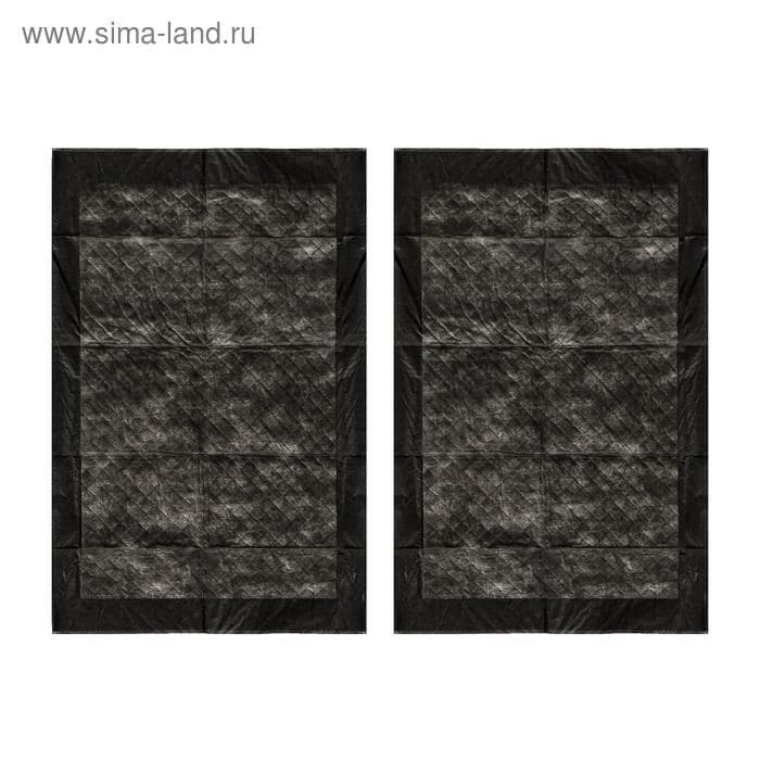 Коврики влаговпитывающие Grand Caratt, 40×60 см, водонепроницаемые, впитываемость до 300 мл, набор 2 шт. — фото 2