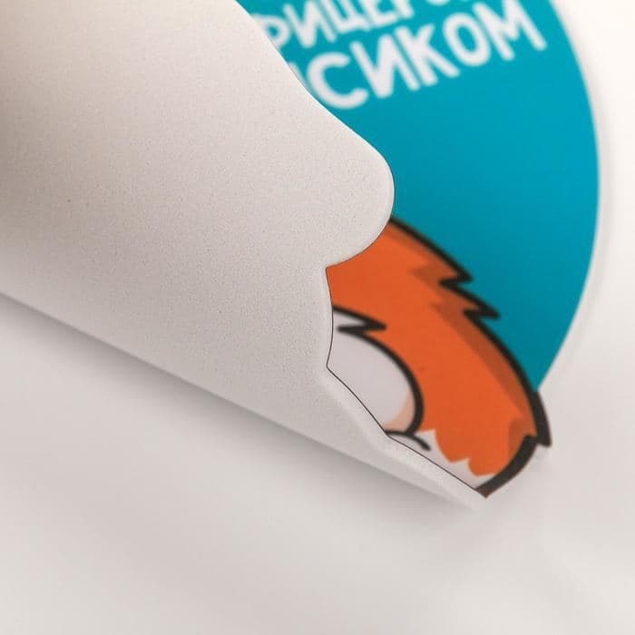 Коврик для компьютерной мыши «Мышка охраняется офицерским пупсиком», 22×19 см — фото 5