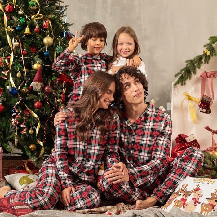 Пижама новогодняя мужская: рубашка, брюки KAFTAN Christmas time — фото 3