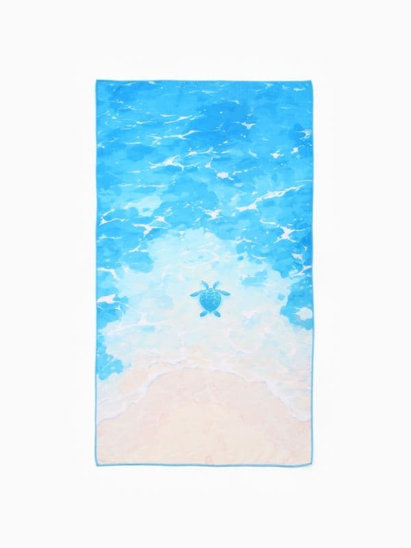 Полотенце пляжное «Этель» Sea, 70×140 см, микрофибра 200 г/м² — фото 2