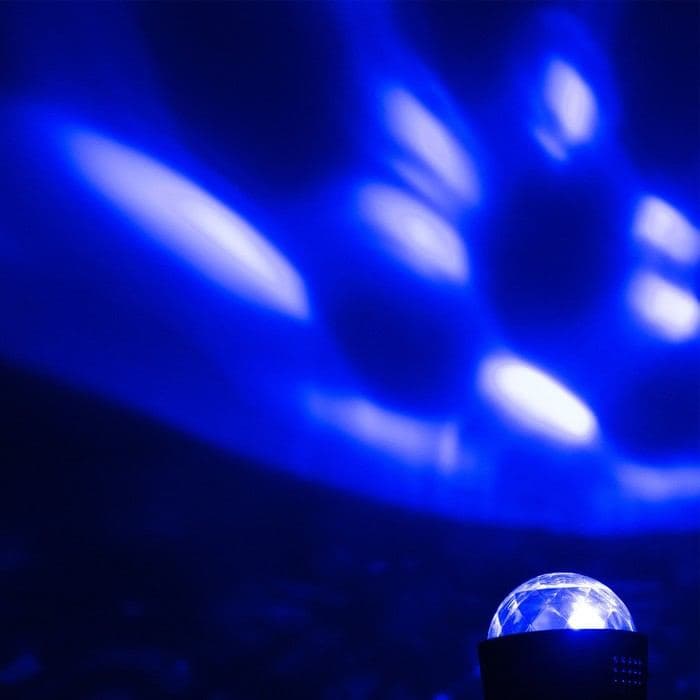 Проектор «Мини диско-шар» 8 см, реакция на звук, 5 В, свечение RGB — фото 4