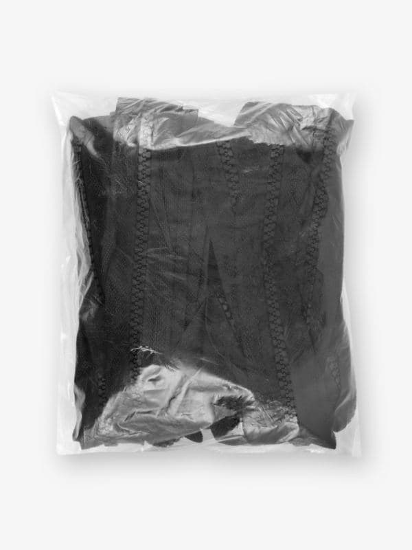 Молния «Трактор», №5, разъёмная, 2 замка, замки автомат, 110 см, чёрная — фото 4