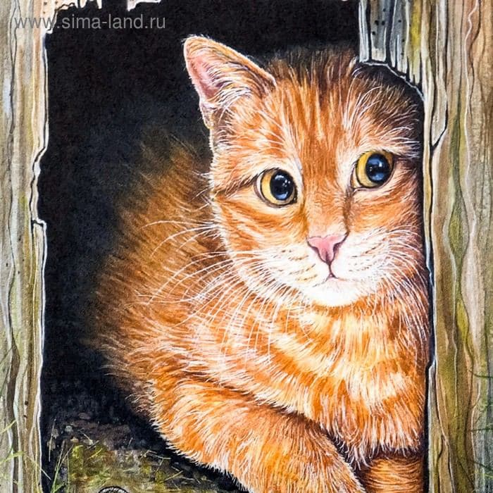 Декупажная карта «Кошки», плотность 45 г/м², А4 — фото 2