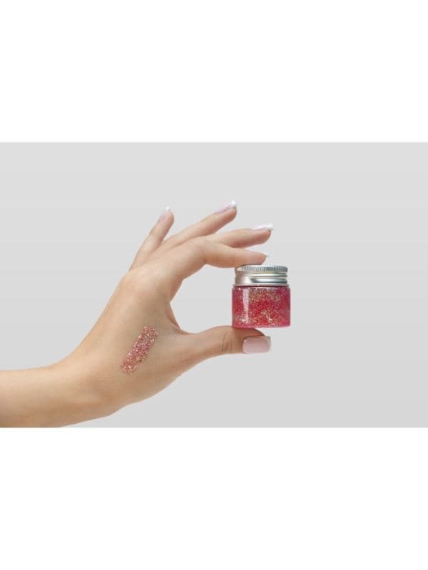 Глиттер-гель для лица, тела и волос, SPLASH RADIANT PINK, 30 г — фото 4