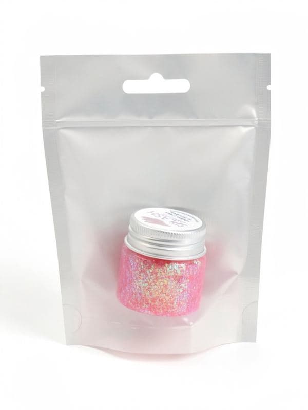 Глиттер-гель для лица, тела и волос, SPLASH RADIANT PINK, 30 г — фото 5
