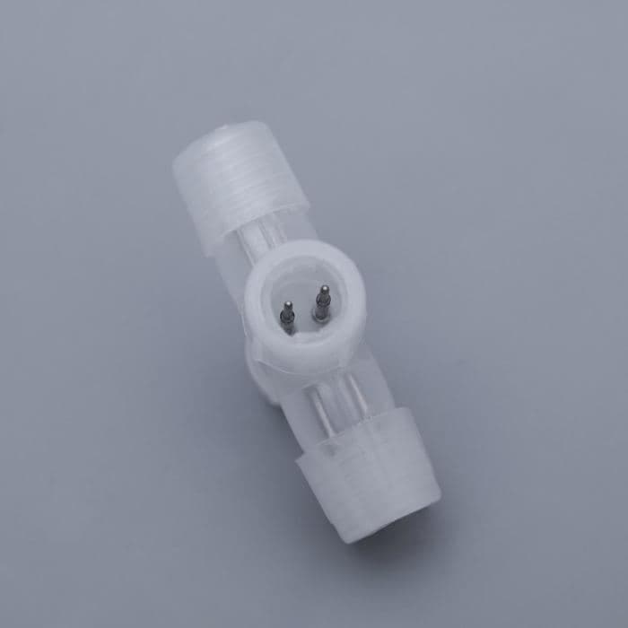 Х-образный коннектор Luazon Lighting для светового шнура 11 мм, 2-pin — фото 2