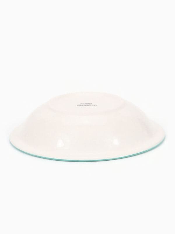 Тарелки глубокие Доляна «Райе», набор 4 шт., 600 мл, d=21 см, керамика, бирюзовые — фото 4