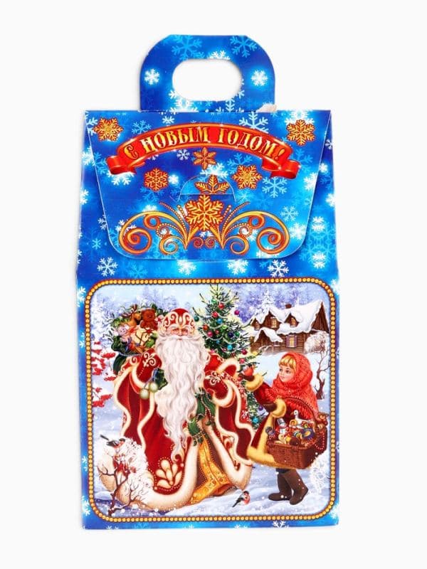Новогодний подарок со сладостями «С новым годом!», 150 г — фото 4