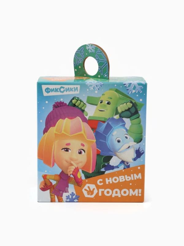 Новогодний подарок со сладостями «С Фикси-счастьем!», 250 г — фото 3
