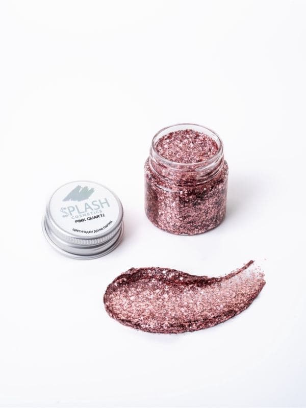 Глиттер-гель для лица, тела и волос, SPLASH PINK QUARTZ, 30 г — фото 2