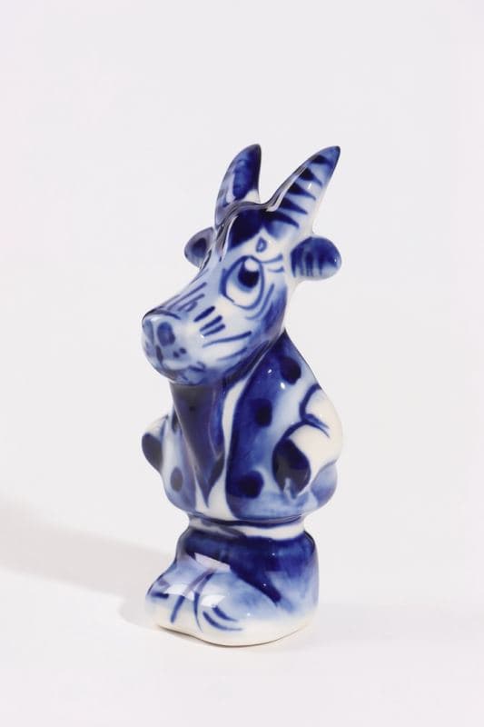 Фигурка фарфоровая «Козлик Федя», 8×4×4 см — фото 4