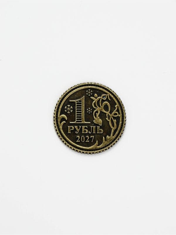 Сувенирная монета, в коробочке «Денежный», d=2.5 см — фото 3