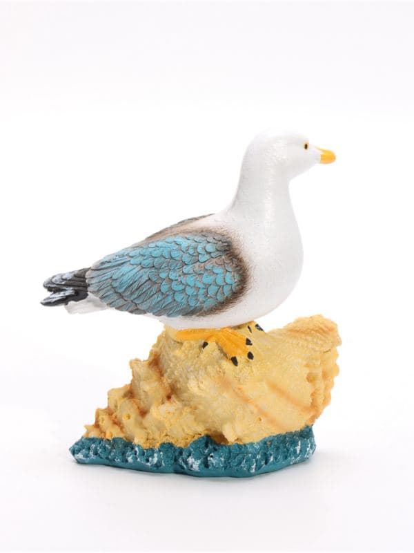 Фигурка декоративная «Чайка на ракушке», полистоун, 13.5×6.5×15.7 см — фото 4