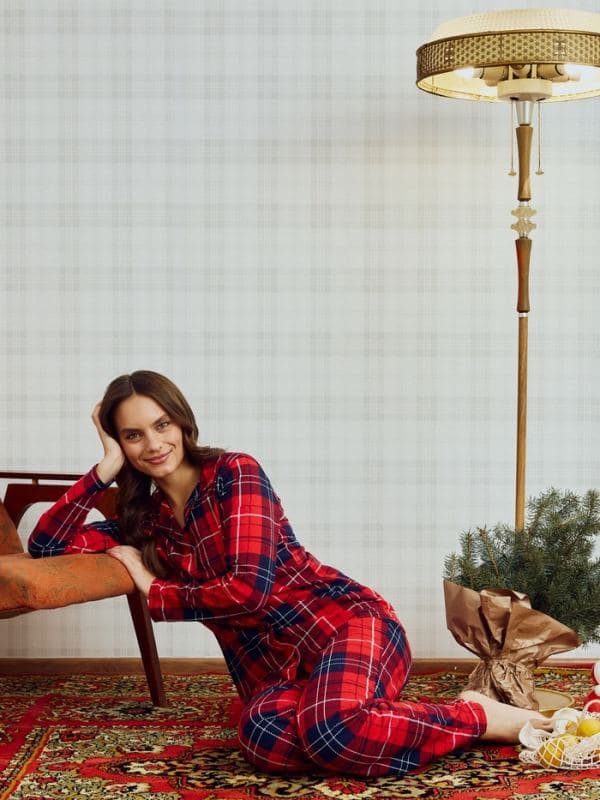 Пижама новогодняя женская: рубашка, брюки, KAFTAN Christmas — фото 2