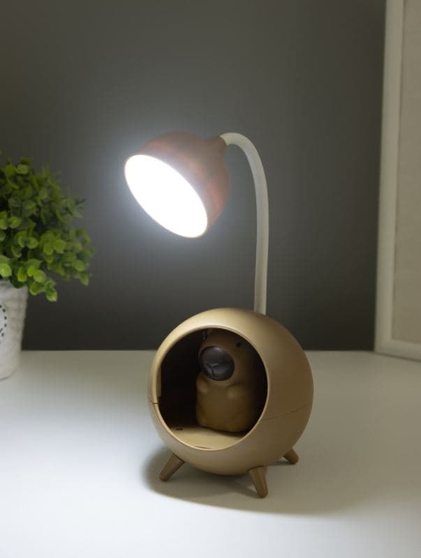 Ночник «Капибара в круглом кресле», LED, 3 Вт, 5V, USB, АКБ, 2 режима, 8.5×8.5×25.5 см — фото 3
