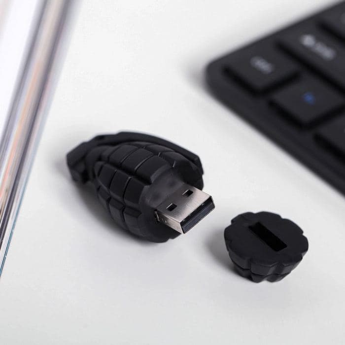 Флешка USB на открытке «Граната», 4 ГБ — фото 4