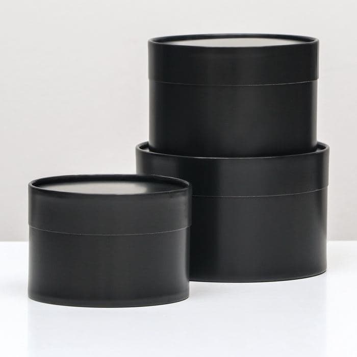 Набор подарочных коробок 3 в 1, завальцованные, черный, 16×10, 14×9, 13×8.5 см — фото 2