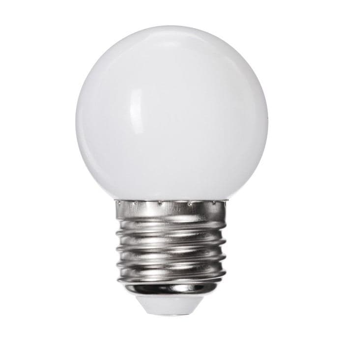 Лампа светодиодная Luazon Lighting, G45, Е27, 1.5 Вт, для белт-лайта, набор 20 штук, свечение белое — фото 4