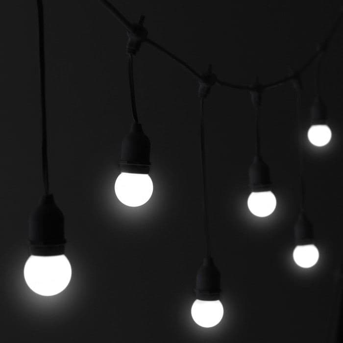 Лампа светодиодная Luazon Lighting, G45, Е27, 1.5 Вт, для белт-лайта, набор 20 штук, свечение белое — фото 3