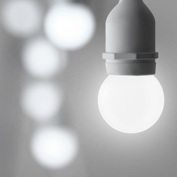 Лампа светодиодная Luazon Lighting, G45, Е27, 1.5 Вт, для белт-лайта, набор 20 штук, свечение белое — фото 2
