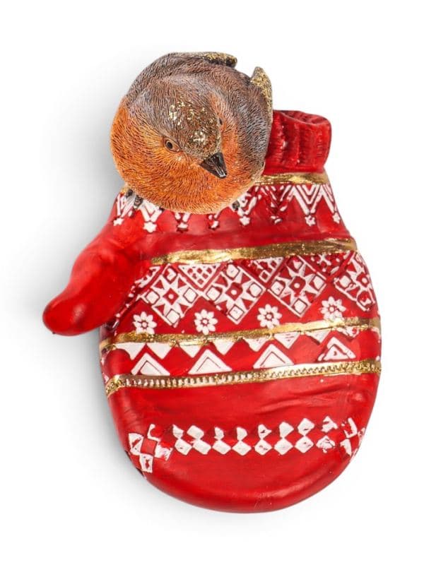 Фигурка декоративная «Птичка на варежке», 14×10×10.5 см — фото 5