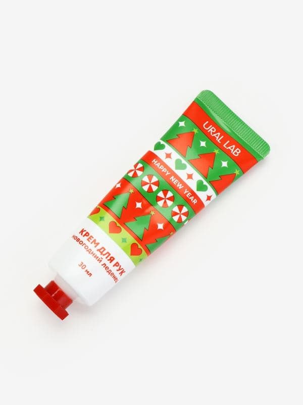 Подарочный новогодний набор Winter set: крем для рук 30 мл, масло для кутикулы 2 мл, URAL LAB — фото 4