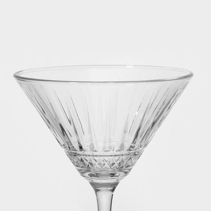 Бокалы для мартини Paşabahçe Elysia, 220 мл, набор 4 шт., размер одного бокала 8.2×17.2 см, стекло, прозрачные — фото 4