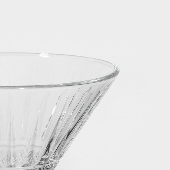Бокалы для мартини Paşabahçe Elysia, 220 мл, набор 4 шт., размер одного бокала 8.2×17.2 см, стекло, прозрачные — фото 5